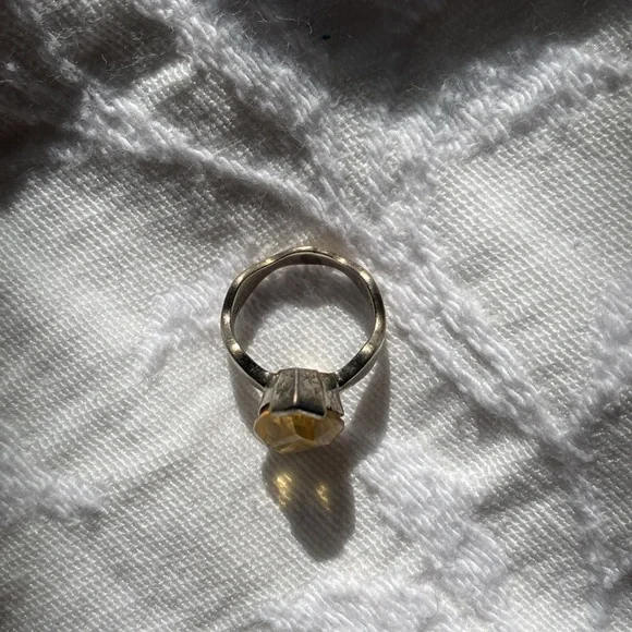 Citrine Pinky Ring - Picture 3 of 5
